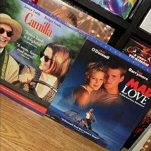 2 letterbox, laser disk movies sealed